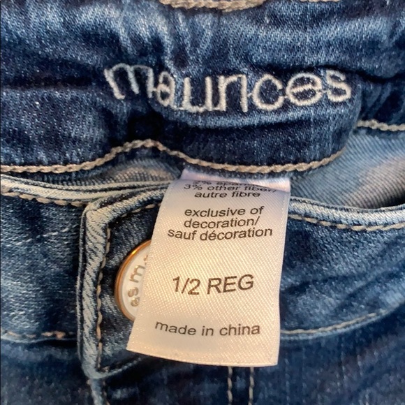 Maurices Medium Sandblasted Wash Denim Jeans - Picture 2 of 9